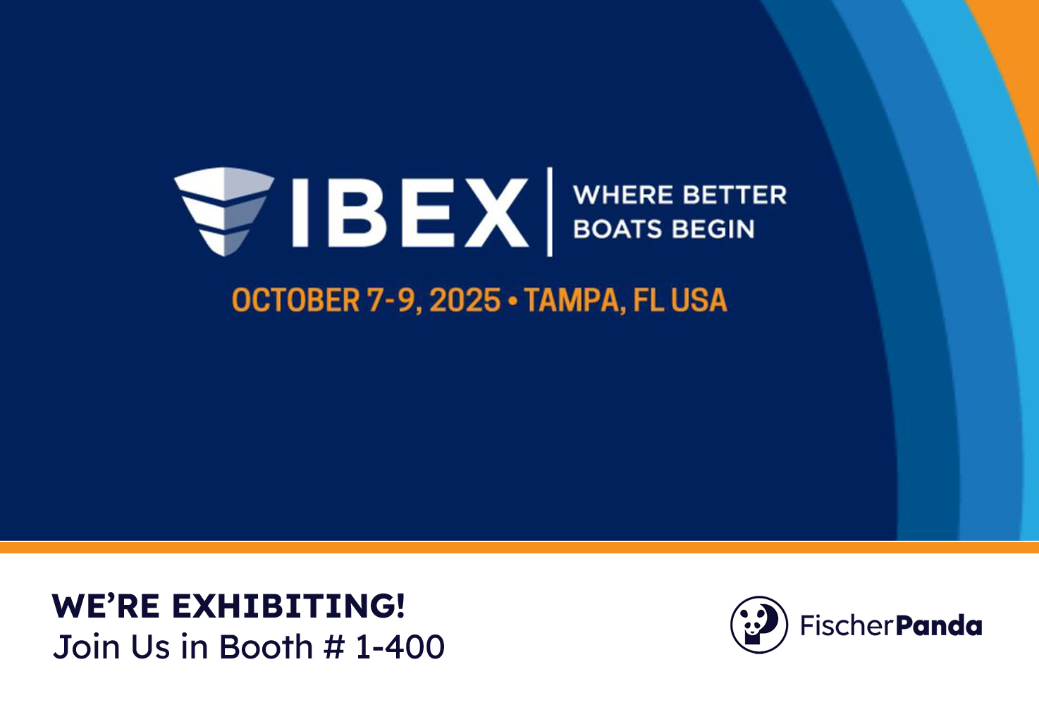 IBEX-2025-Banner Fischer Panda Marine AC 5000